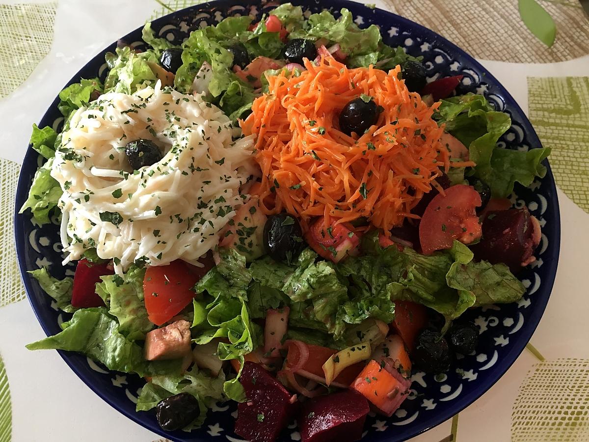 recette SALADE COMPOSEE