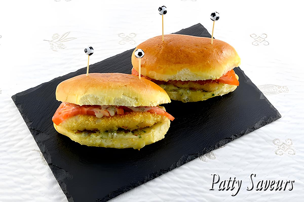 recette Fish Burger Maison Sauce Tartare