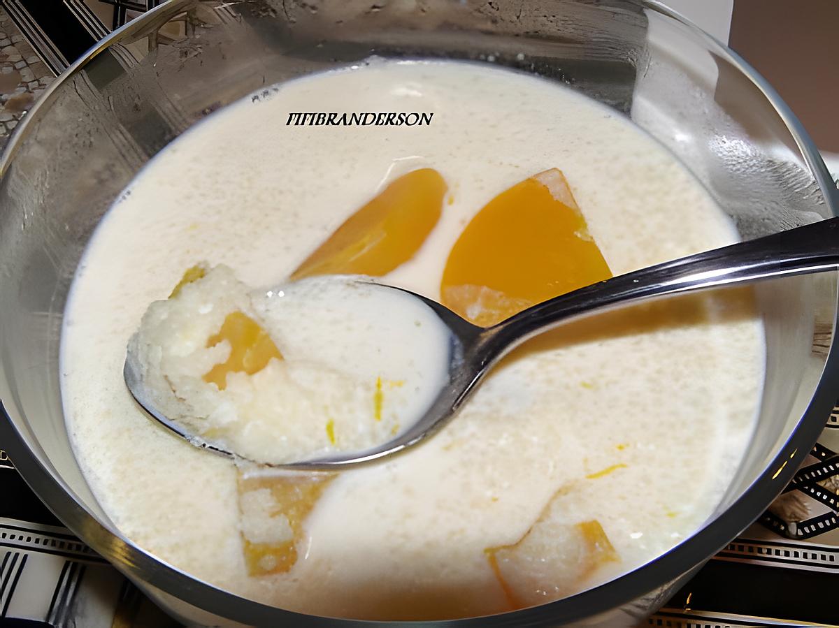 recette Couscous au lait et potiron (diner leger)