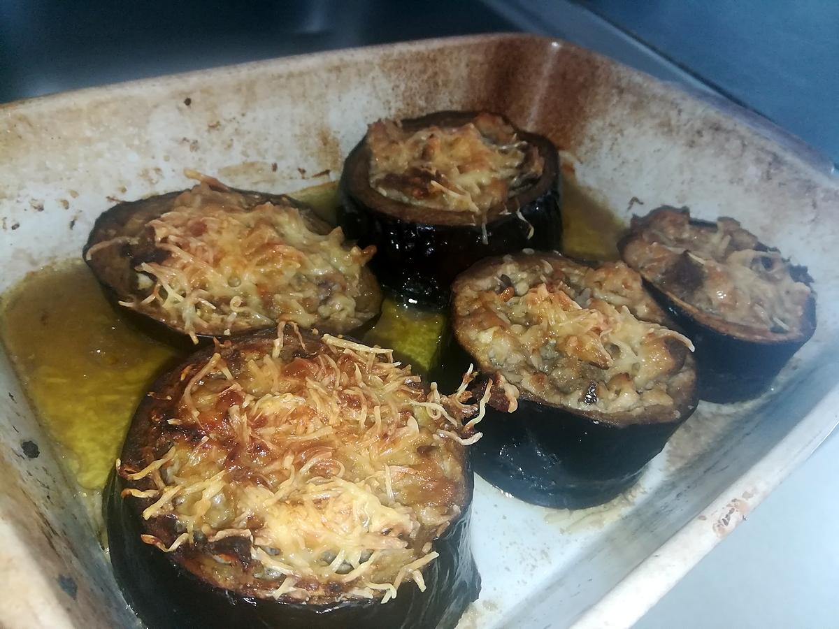 recette Aubergines farcis au chèvre