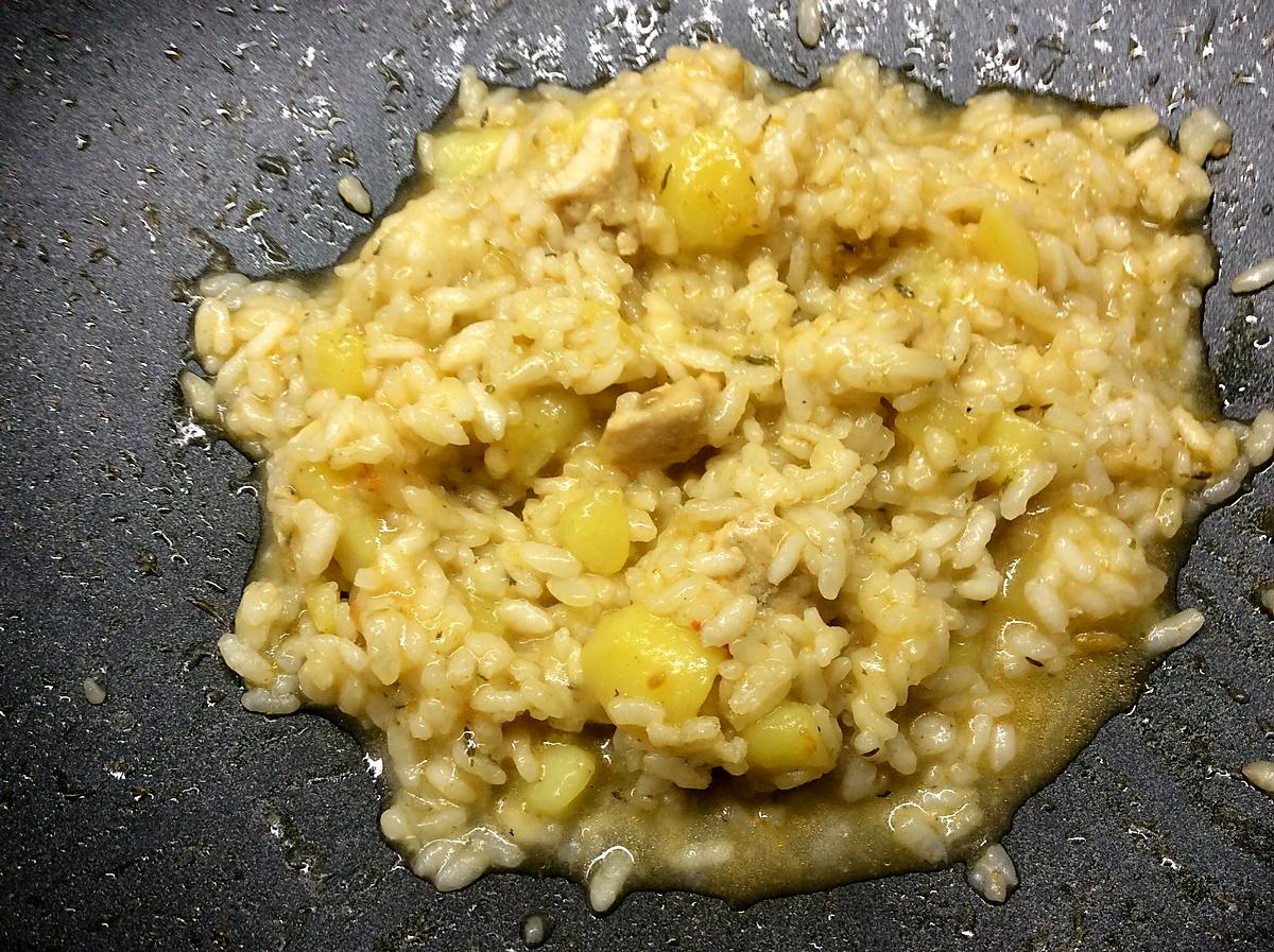 recette Risotto crémeux aux pomme de terre