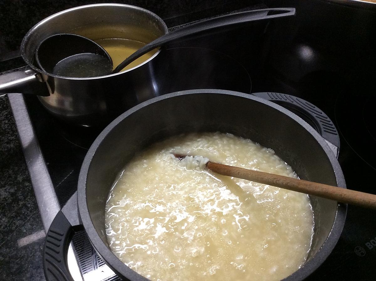 recette Risotto crémeux aux pomme de terre