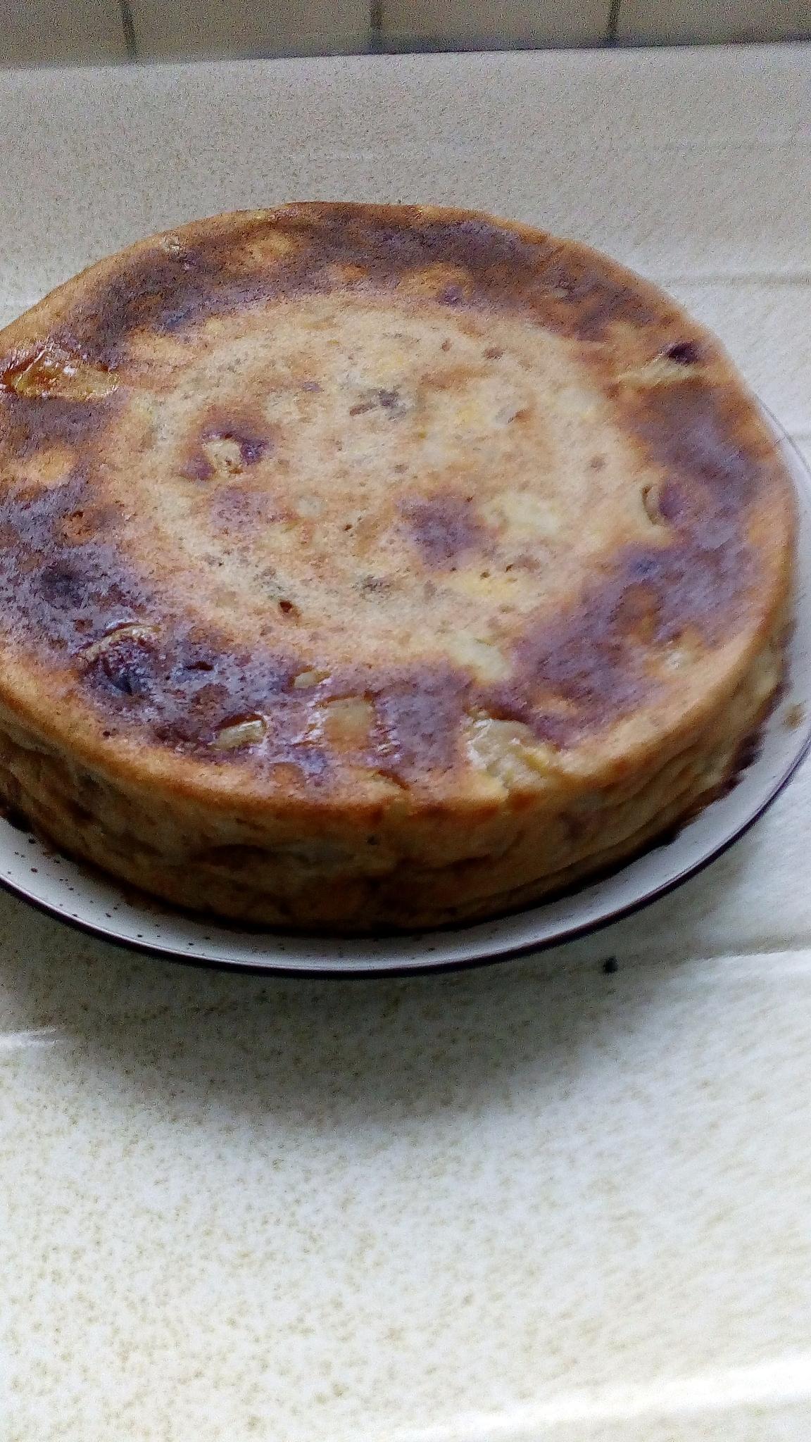 recette gateau brioché au pomme et bounty