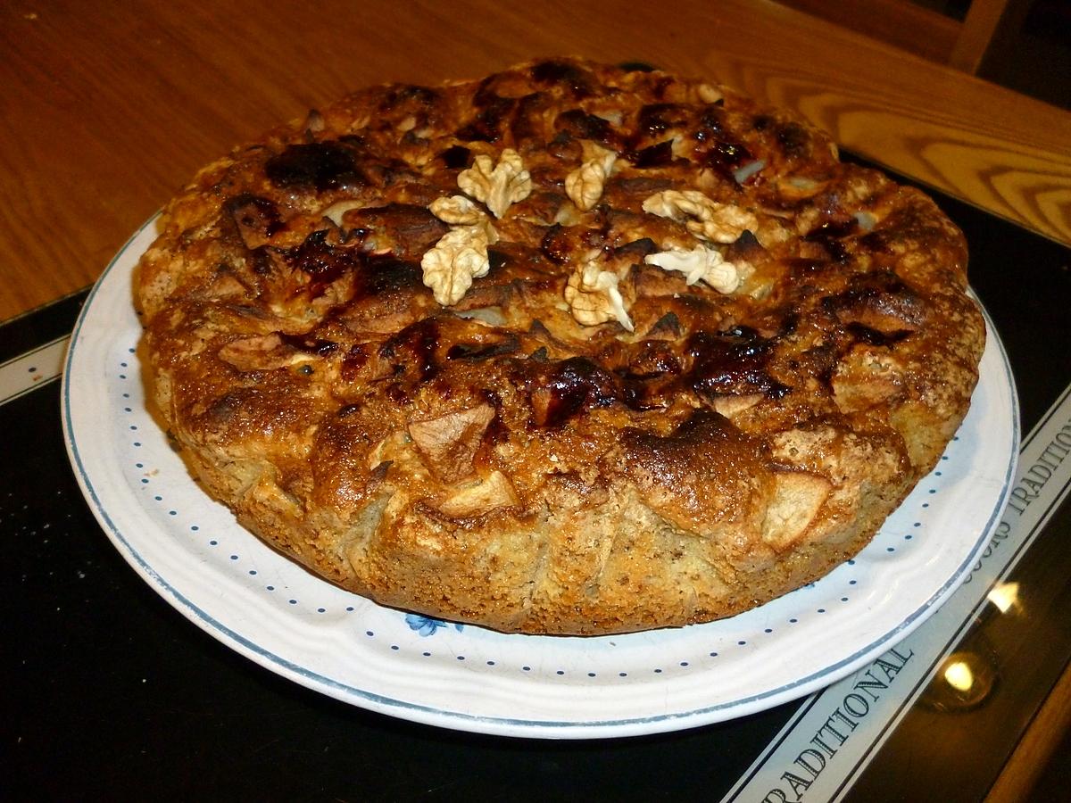 recette Gâteau pommes/noix