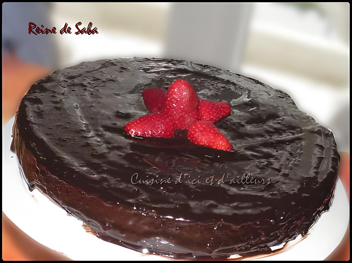 recette Gateau  Reine de Saba