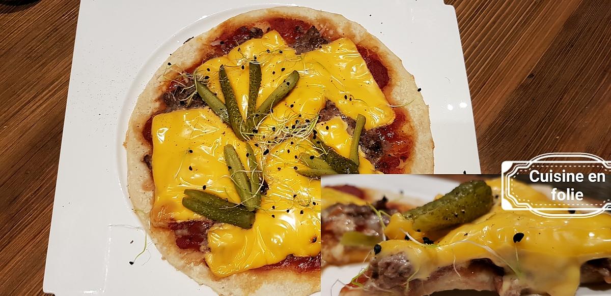 recette Pizza cheeseburger