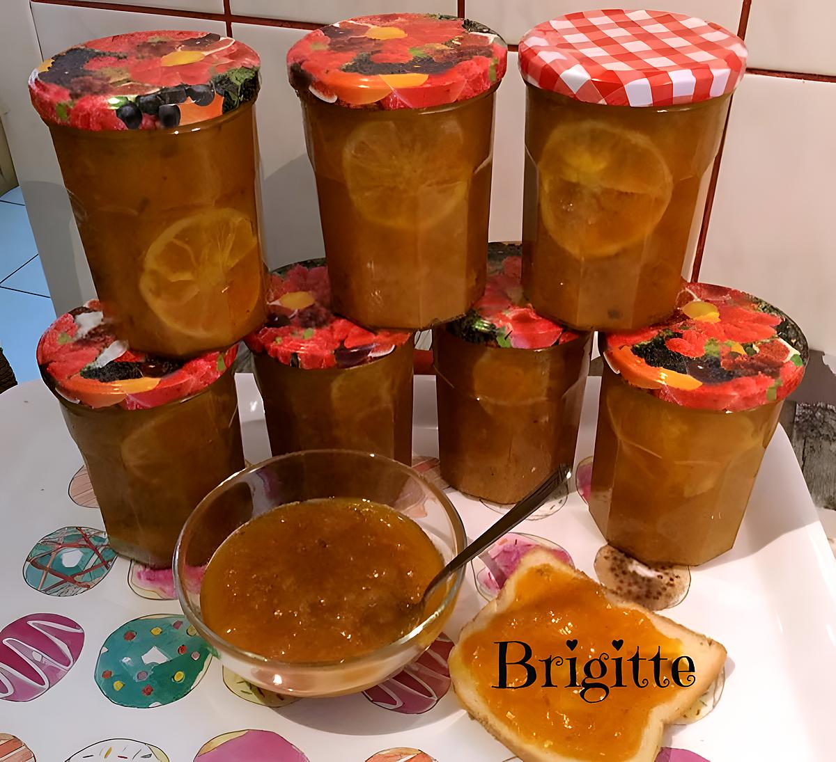 recette CONFITURE POTIMARRON/ORANGE