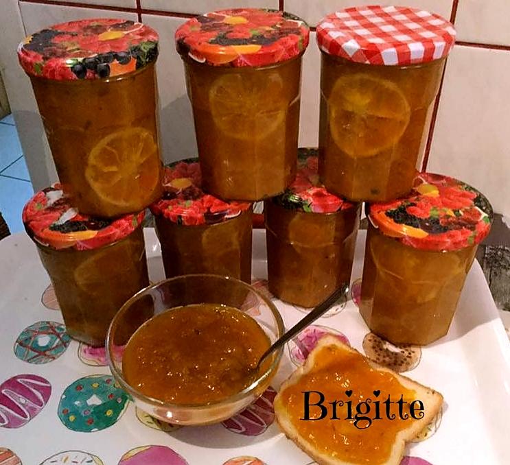 recette CONFITURE POTIMARRON/ORANGE