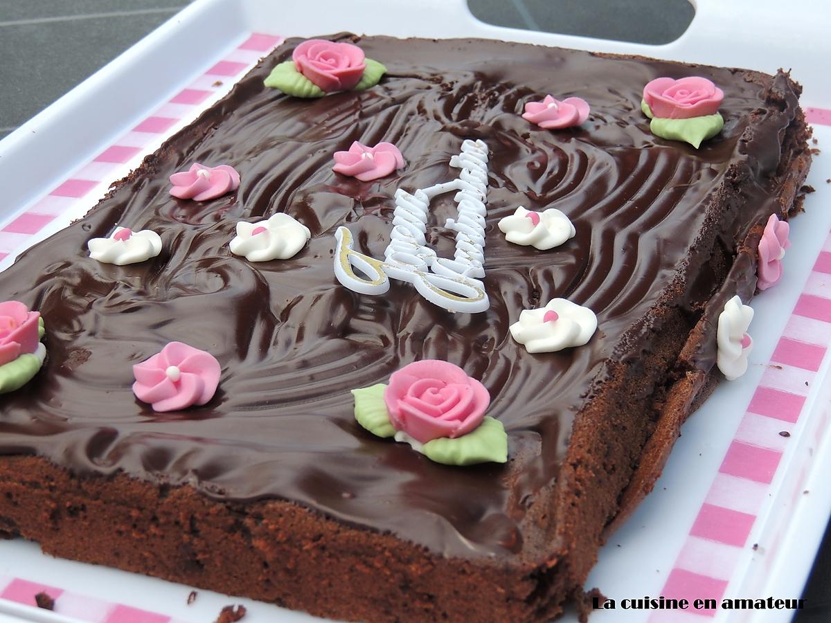 recette Gâteau au chocolat fondant