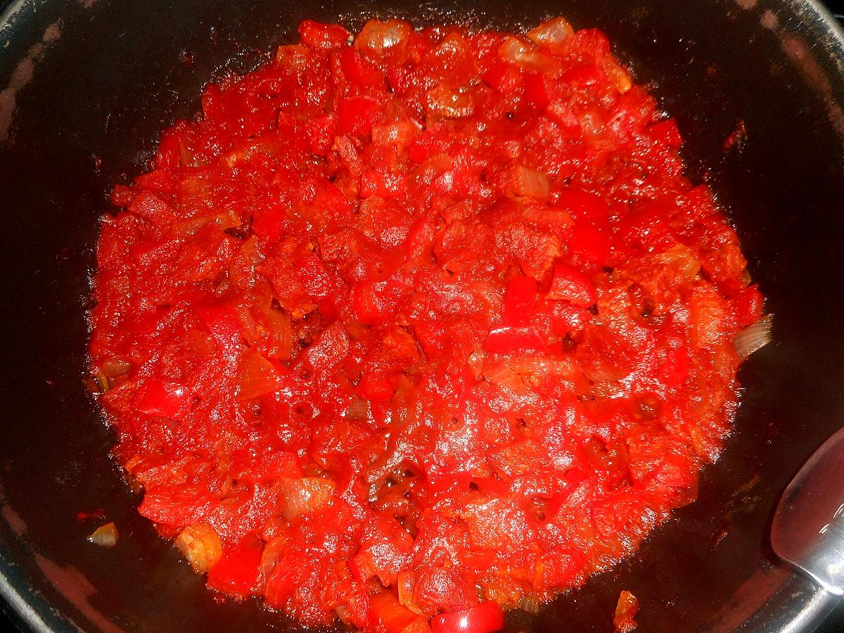 recette Truite sauce au chorizo