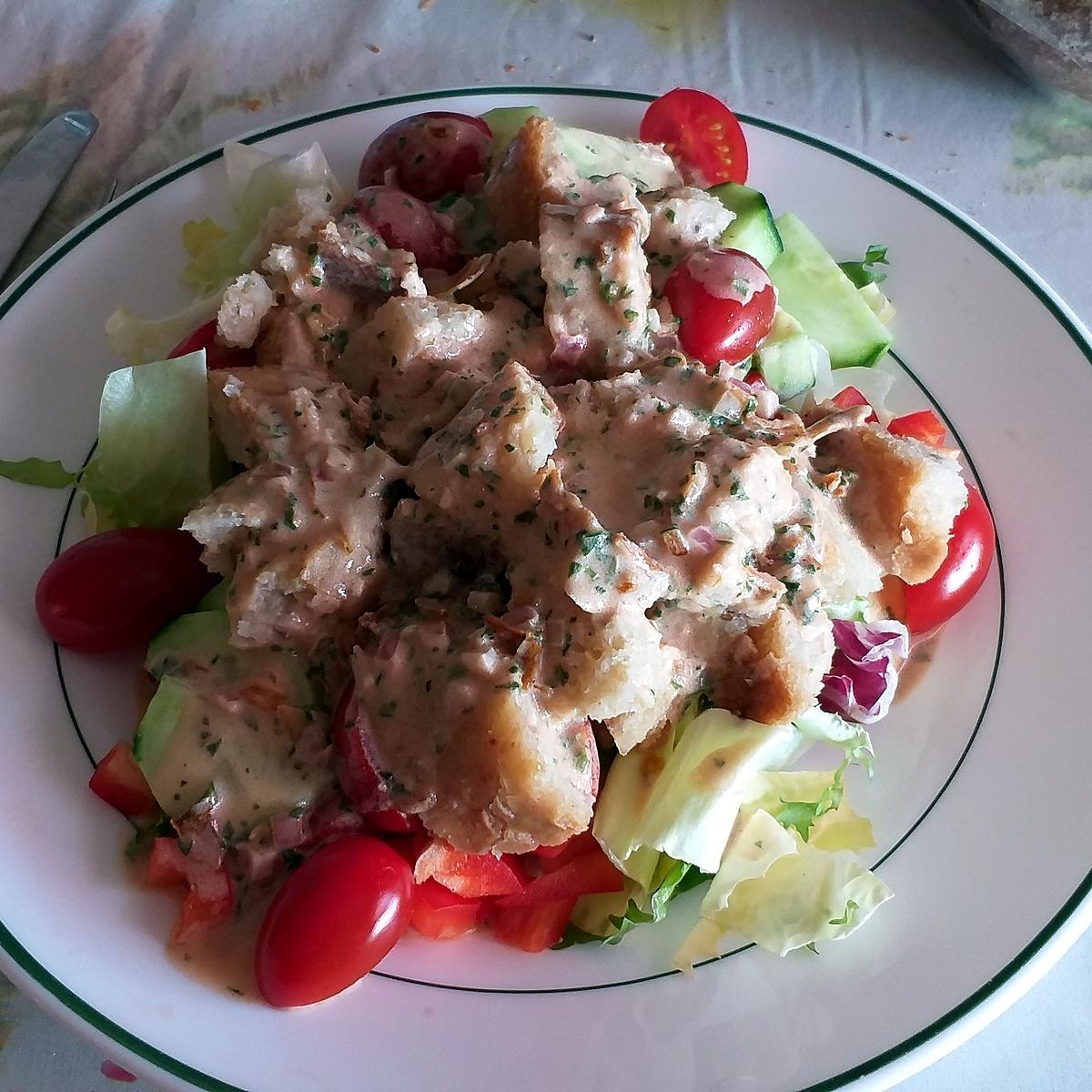 recette Salade de pain