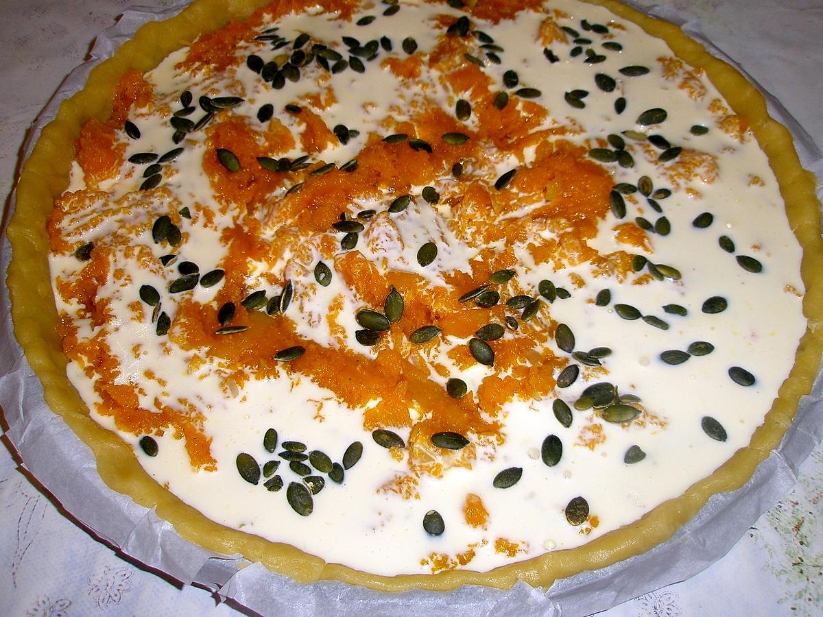 recette Tarte butternut aux cèpes de KM0