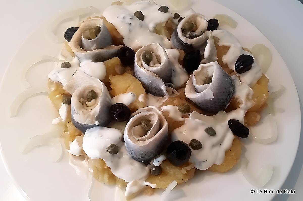 recette Salade de rollmops aux pommes de terre