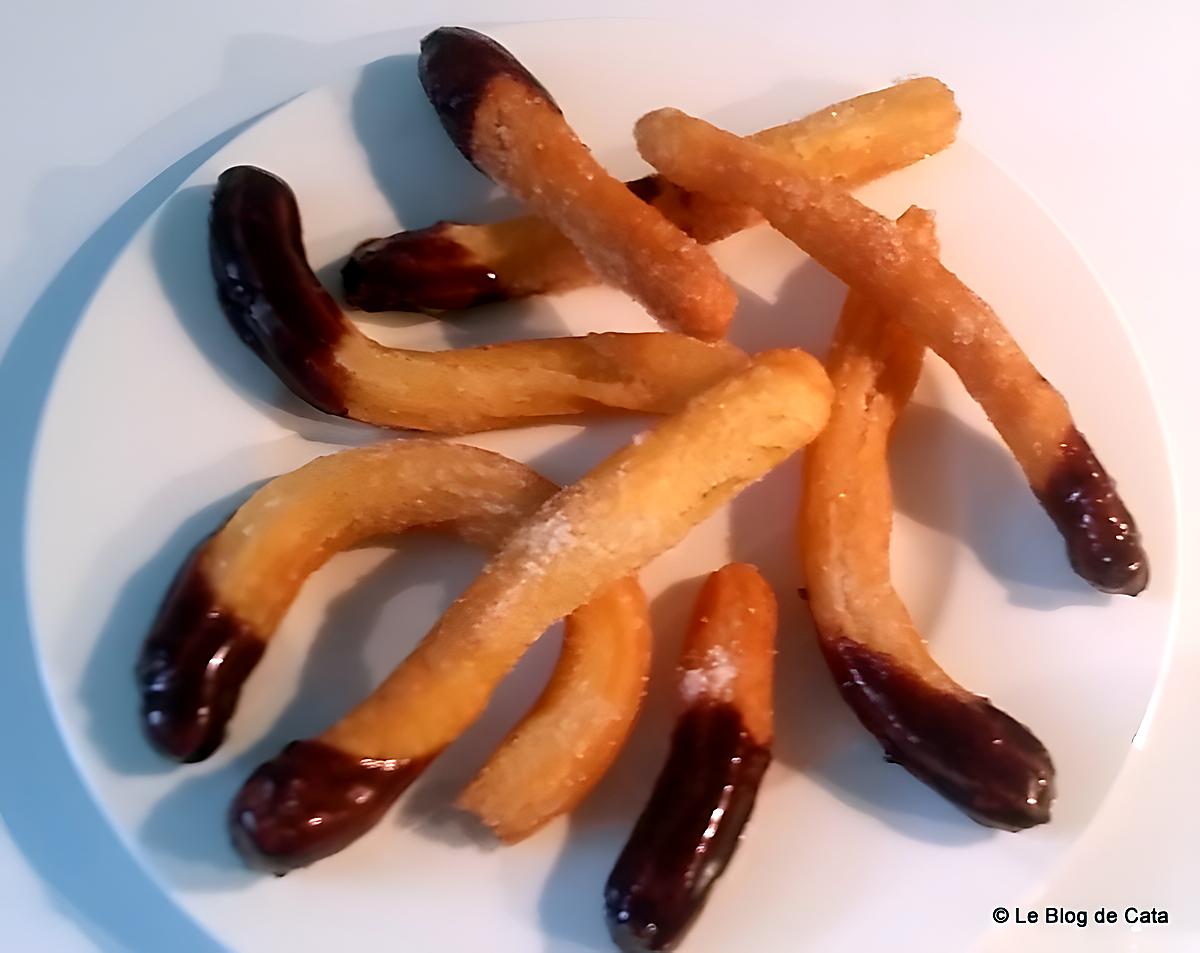 recette Churros sans appareil