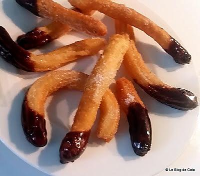 recette Churros sans appareil