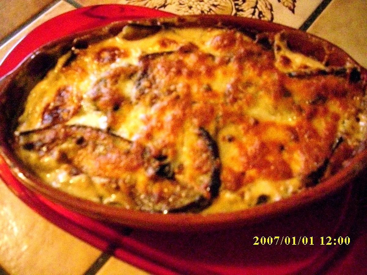 recette parmentier d'aubergines