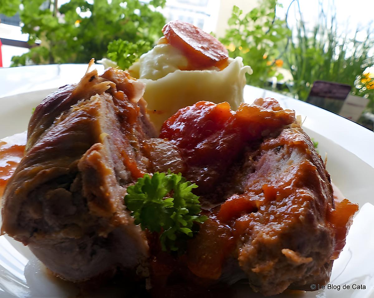 recette Paupiettes de veau à la sauce tomate