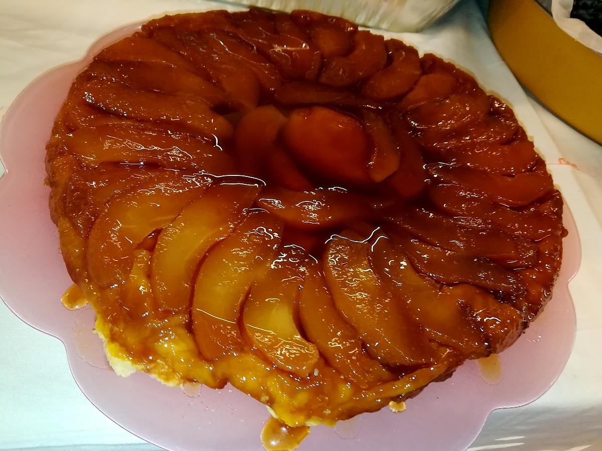 recette Tarte tatin de poires