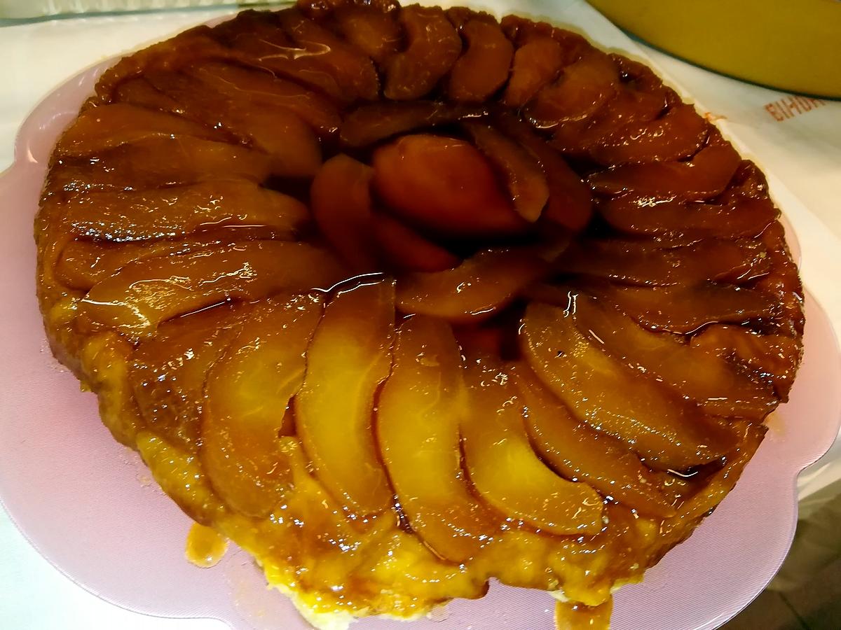 recette Tarte tatin de poires