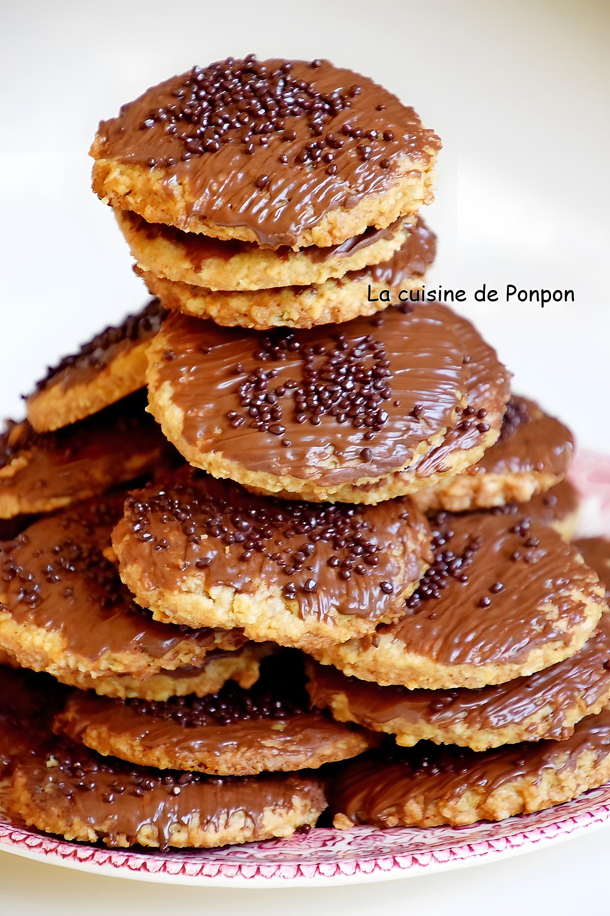 recette Biscuit granola et perles de chocolat