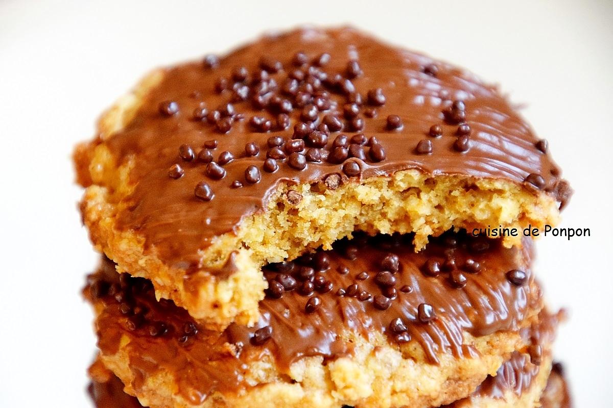 recette Biscuit granola et perles de chocolat