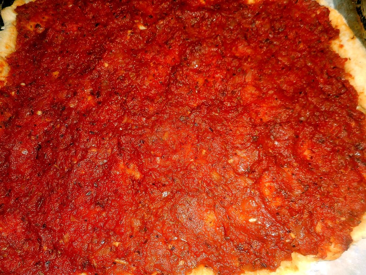 recette Pizza aux filets de rougets grondin