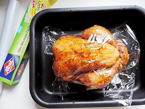 recette Un poulet d'exception de la ferme Grandvillain cuit à basse température