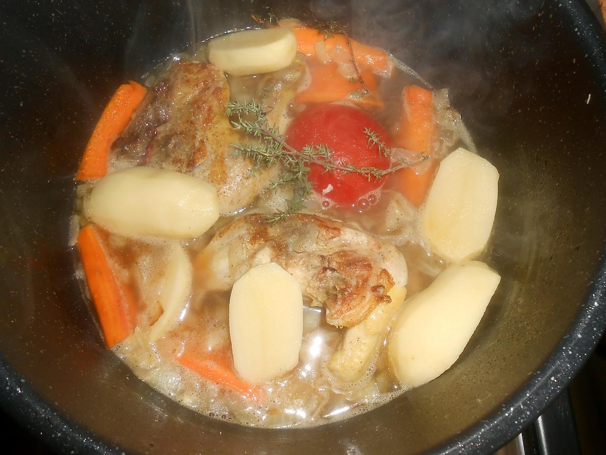 recette COQUELET AU THYM