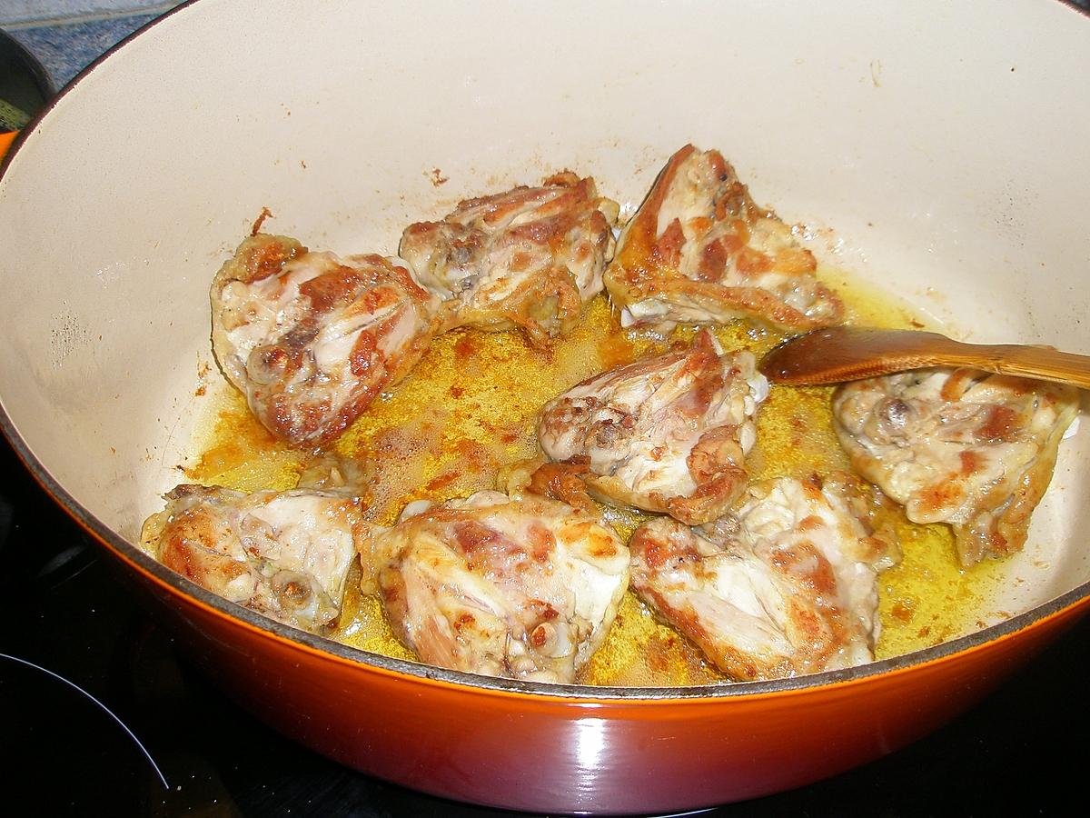 recette Tajine de poulet au citron et olives
