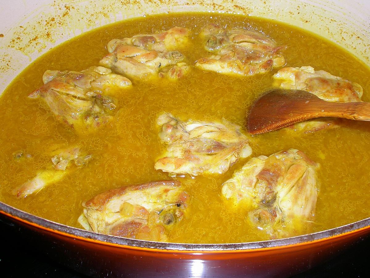 recette Tajine de poulet au citron et olives