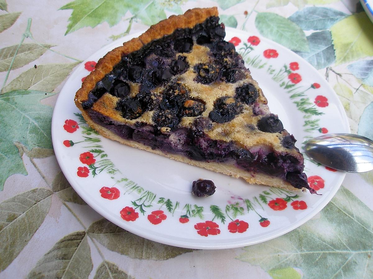 recette Tarte aux myrtilles