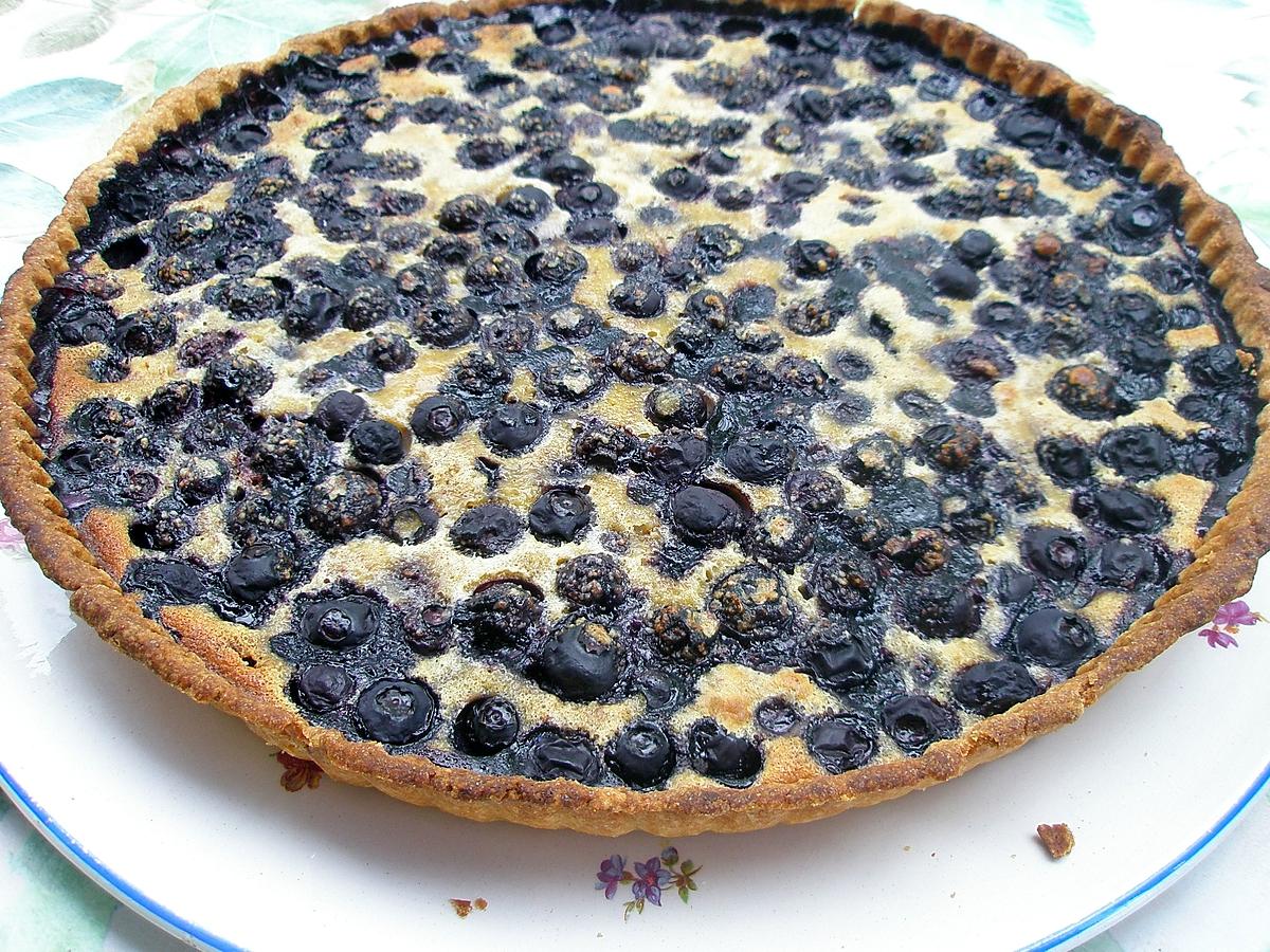 recette Tarte aux myrtilles