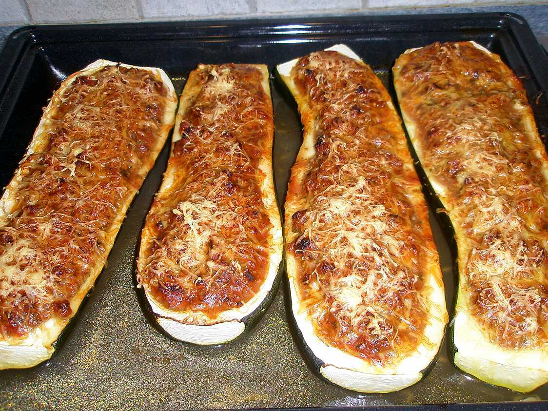 Courgette farcie