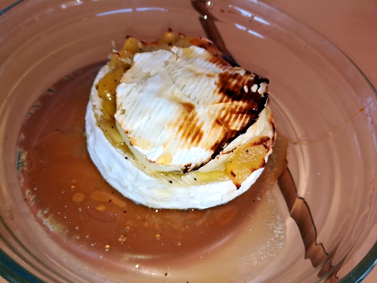 recette Camembert rôti au poires