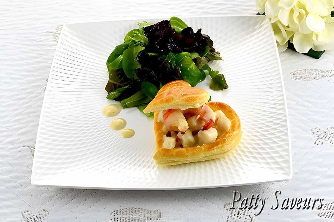 Recette de Vol au Vent de St Jacques à la Crème