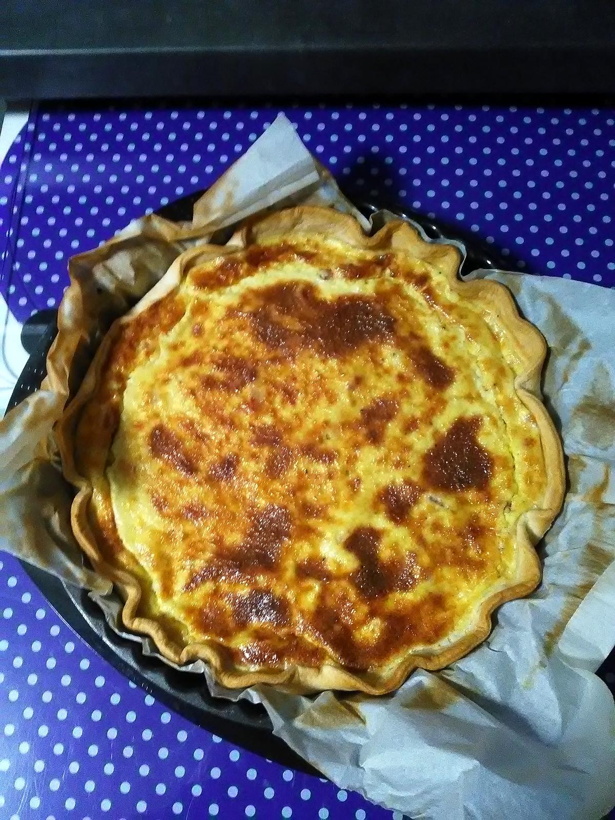 recette Quiche lorraine classique façon Lauranou