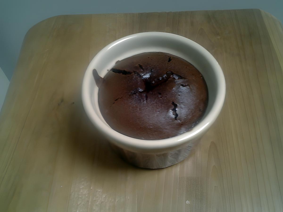 recette Coulant chocolat à la  purée de potimarron. Pour 4 personnes.