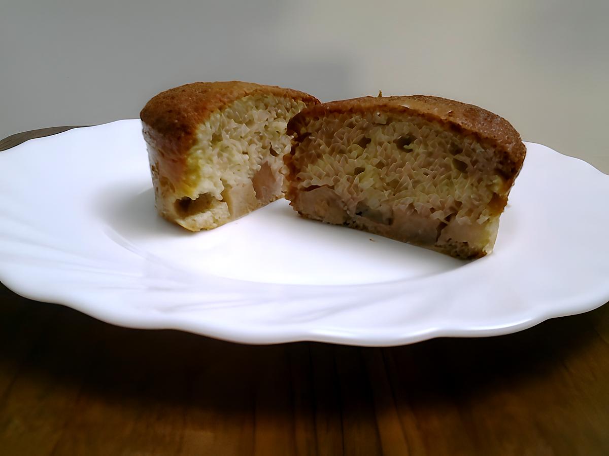 recette Gâteau au yahourt aux poires