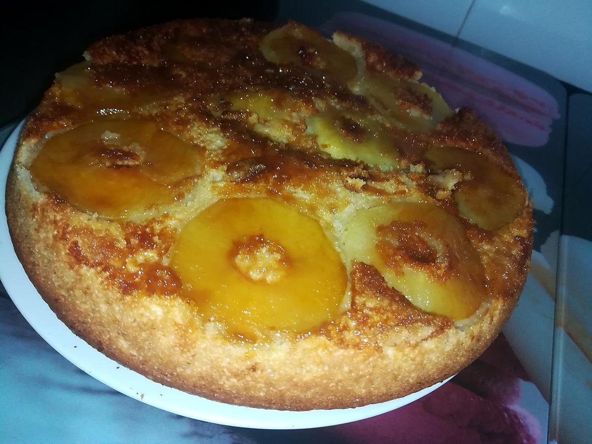 recette Gâteau renversé au pommes