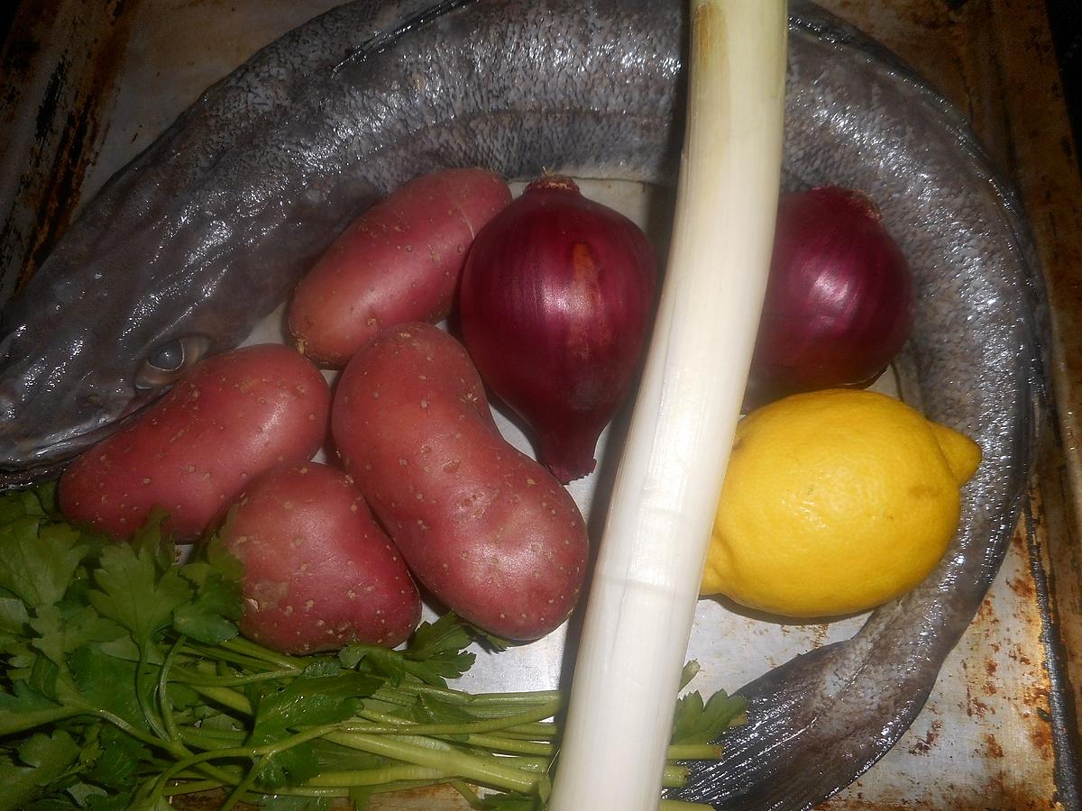 recette Merluchon et pommes de terre aux four