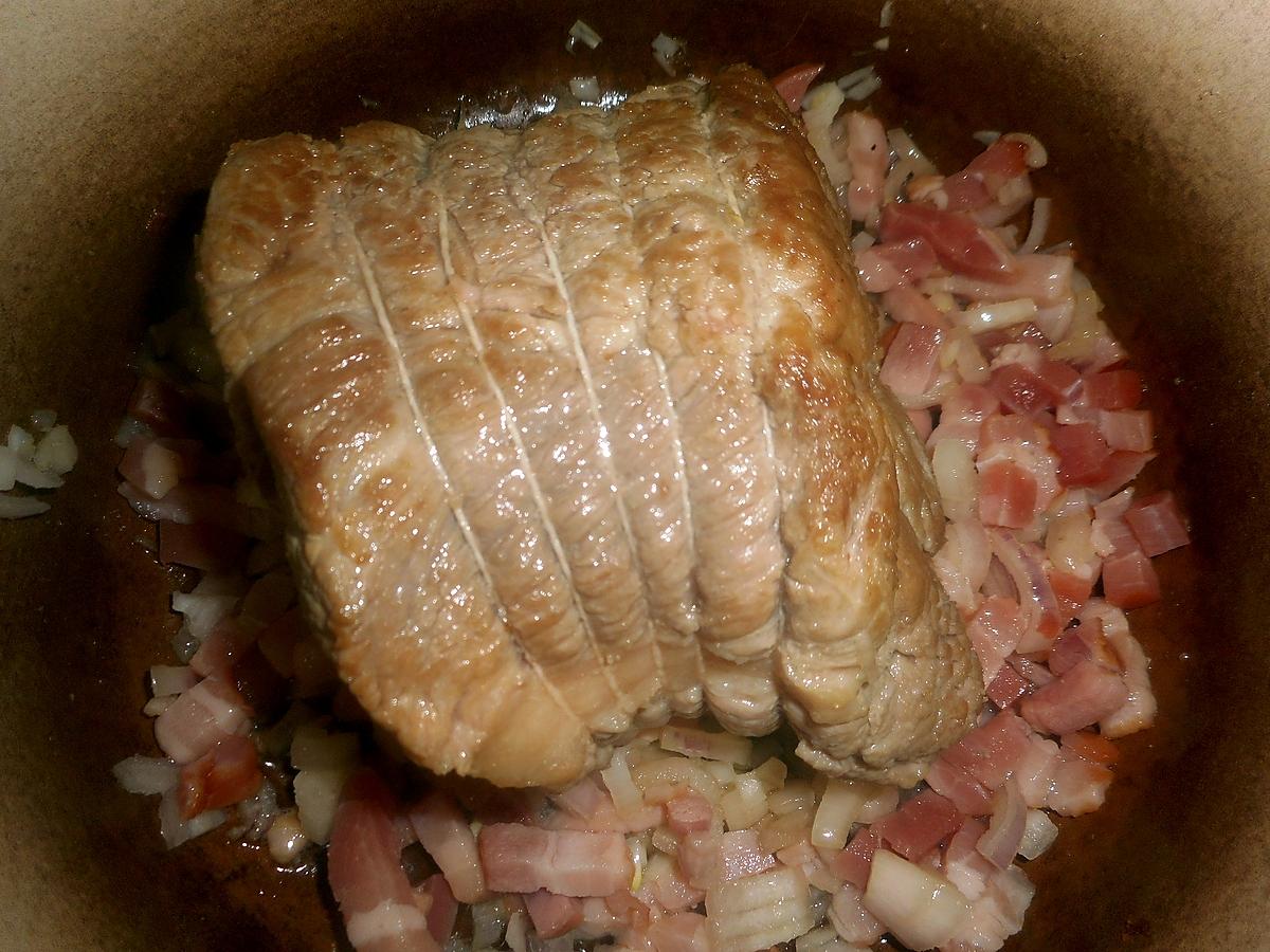 recette Roti de porc aux pruneaux