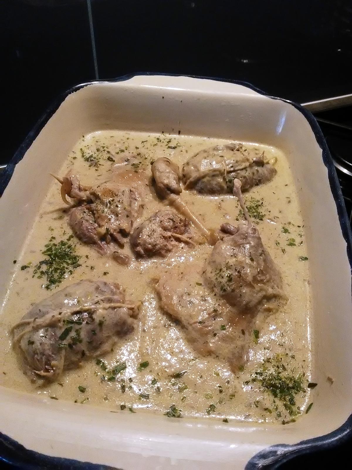 recette Paupiettes de canard et cuisses de canard à l'estragon