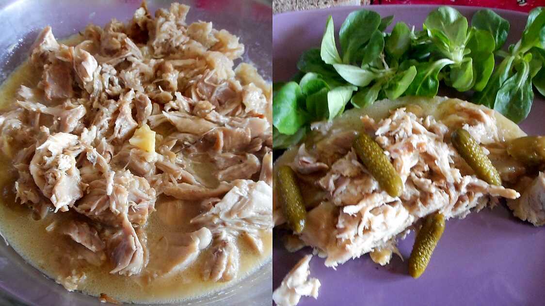 Grande terrine à pâté de lapin en terre vernissée jaspée de couleurs