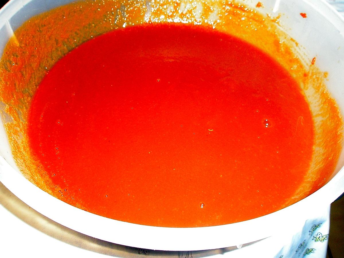 recette Mon coulis de tomates au basilic