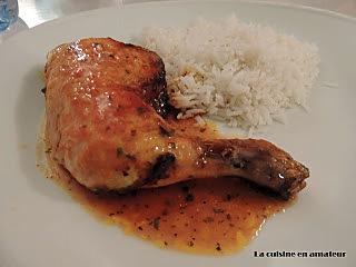 recette Cuisses de poulet aux épices