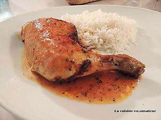 recette Cuisses de poulet aux épices