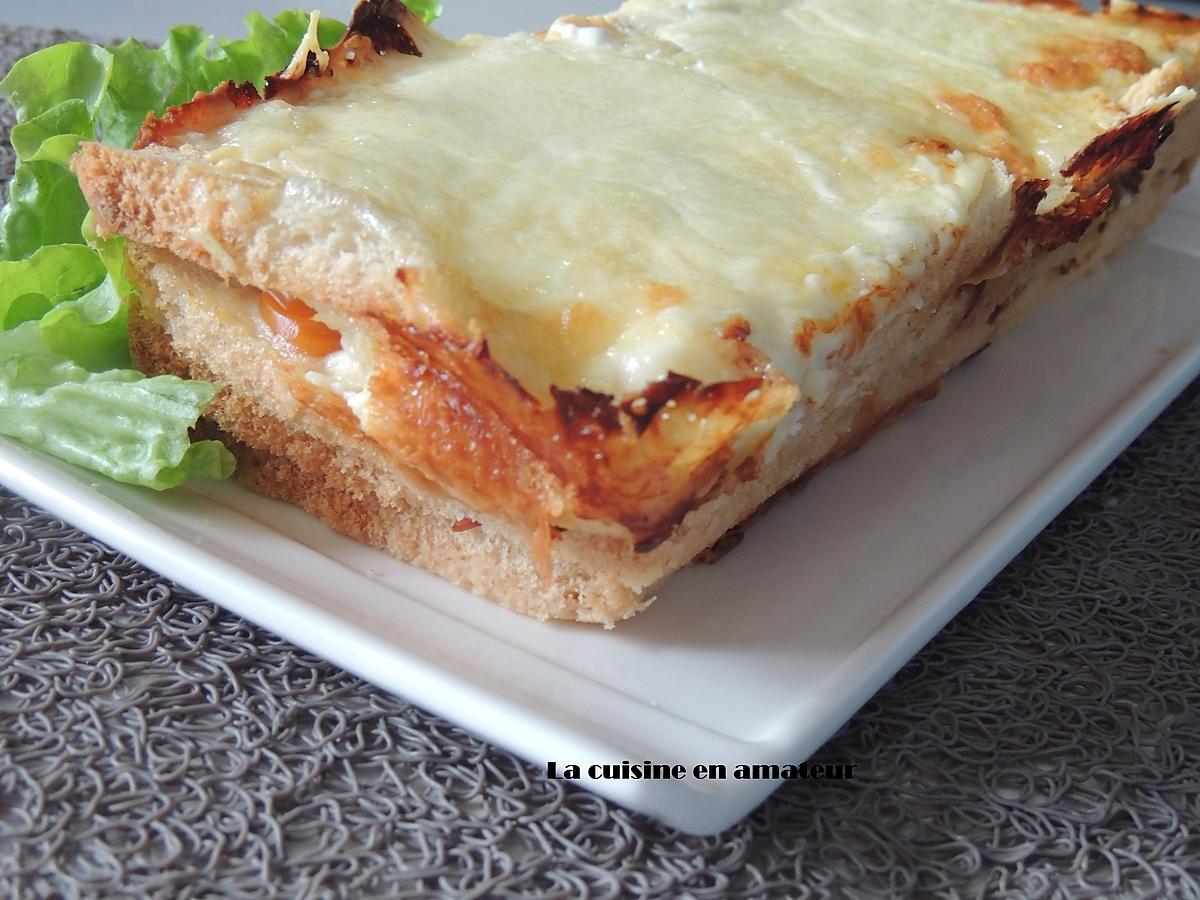 recette Croque cake italien