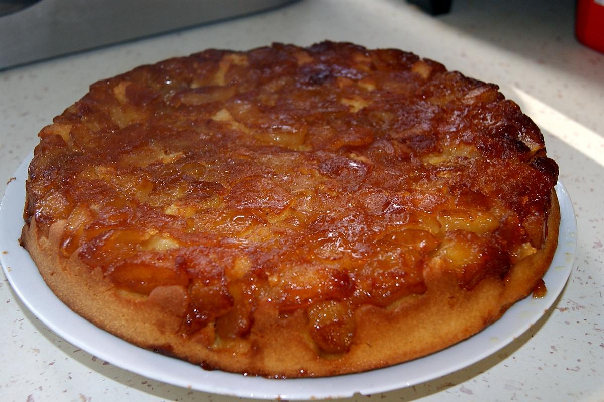 recette Gâteau aux pommes façon tatin