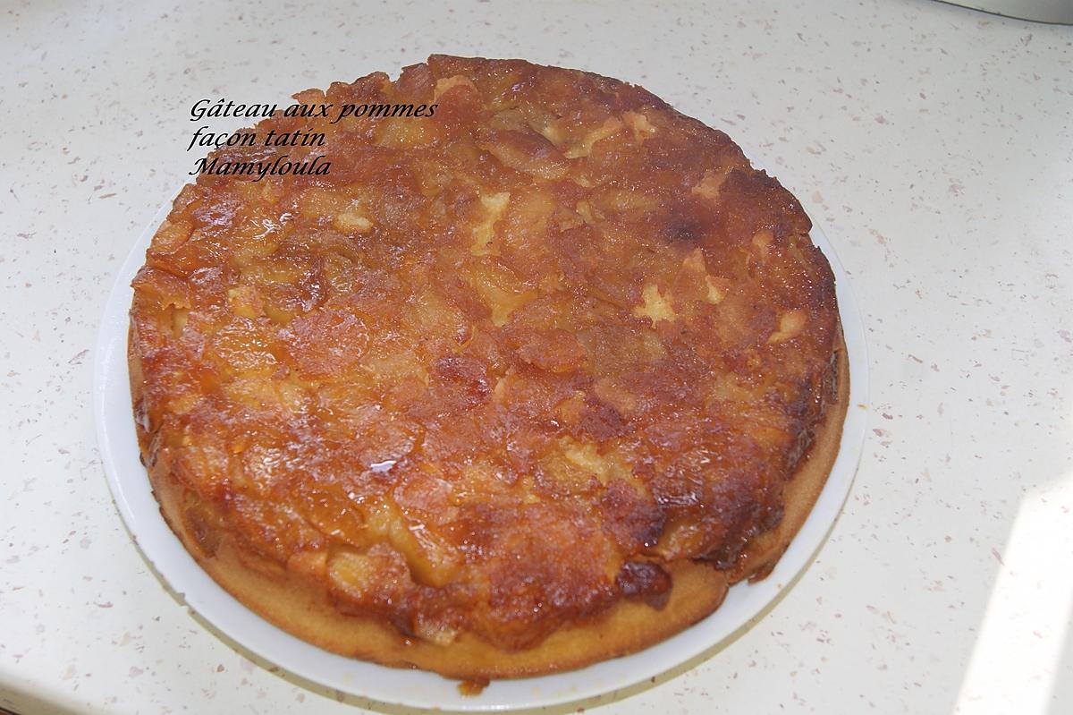 recette Gâteau aux pommes façon tatin