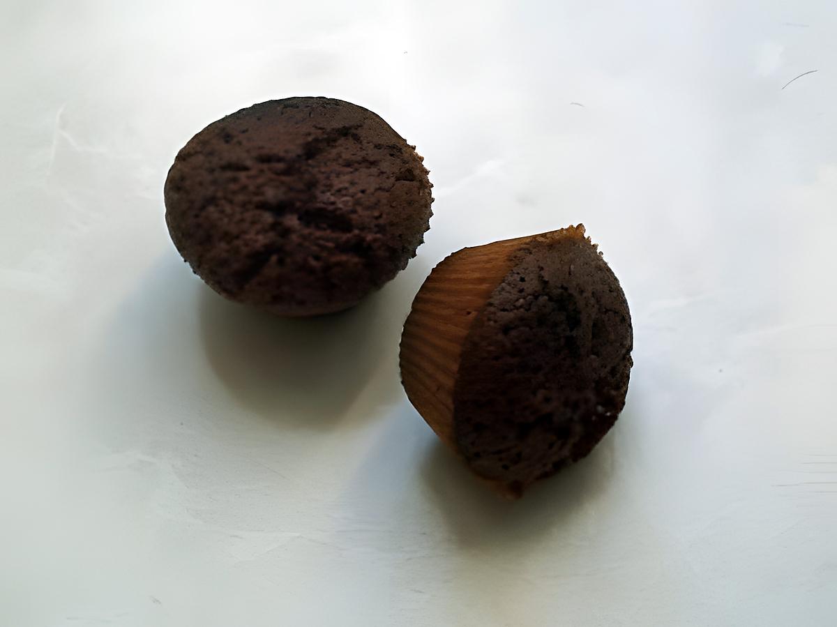 recette MUFFINS MARBRES CHOCO PRALINOISE-CARAMBAR